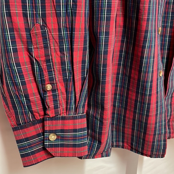 ✨HP✨Menswear- IZOD Plaid Dress Shirt XL - Picture 6 of 11